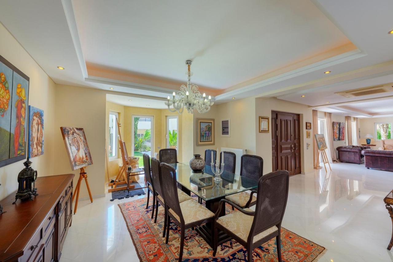 The Painters Luxurious Villa Anavyssos Buitenkant foto