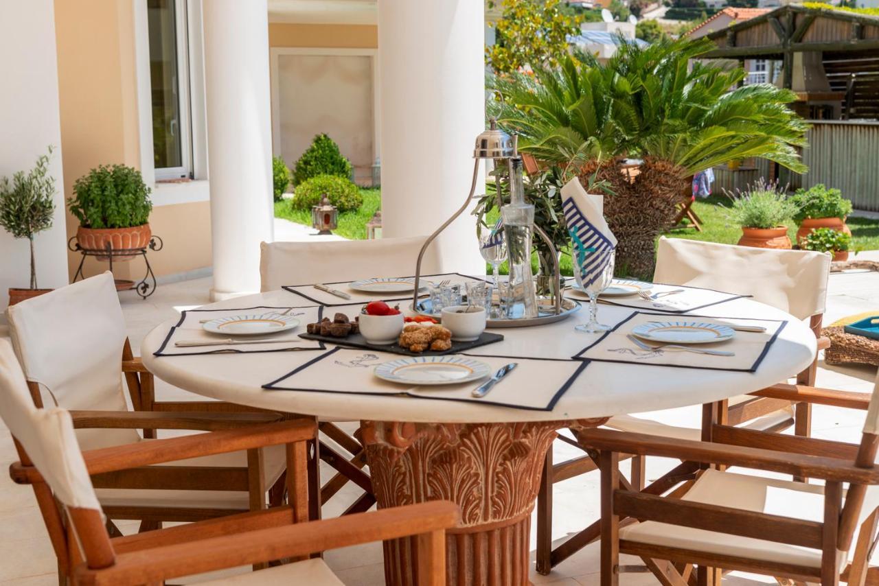 The Painters Luxurious Villa Anavyssos Buitenkant foto