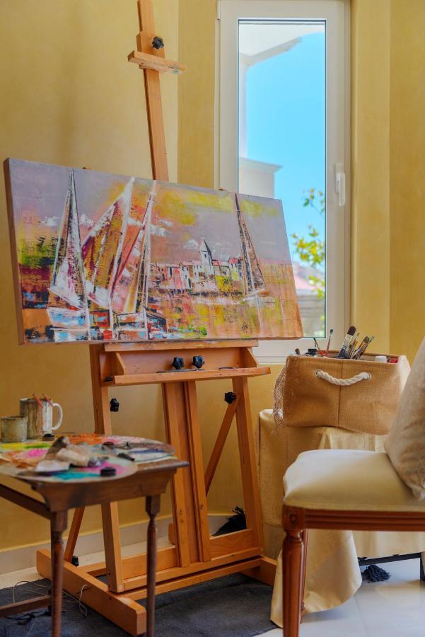 The Painters Luxurious Villa Anavyssos Buitenkant foto