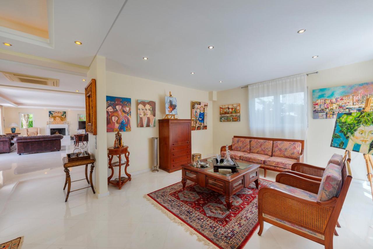 The Painters Luxurious Villa Anavyssos Buitenkant foto