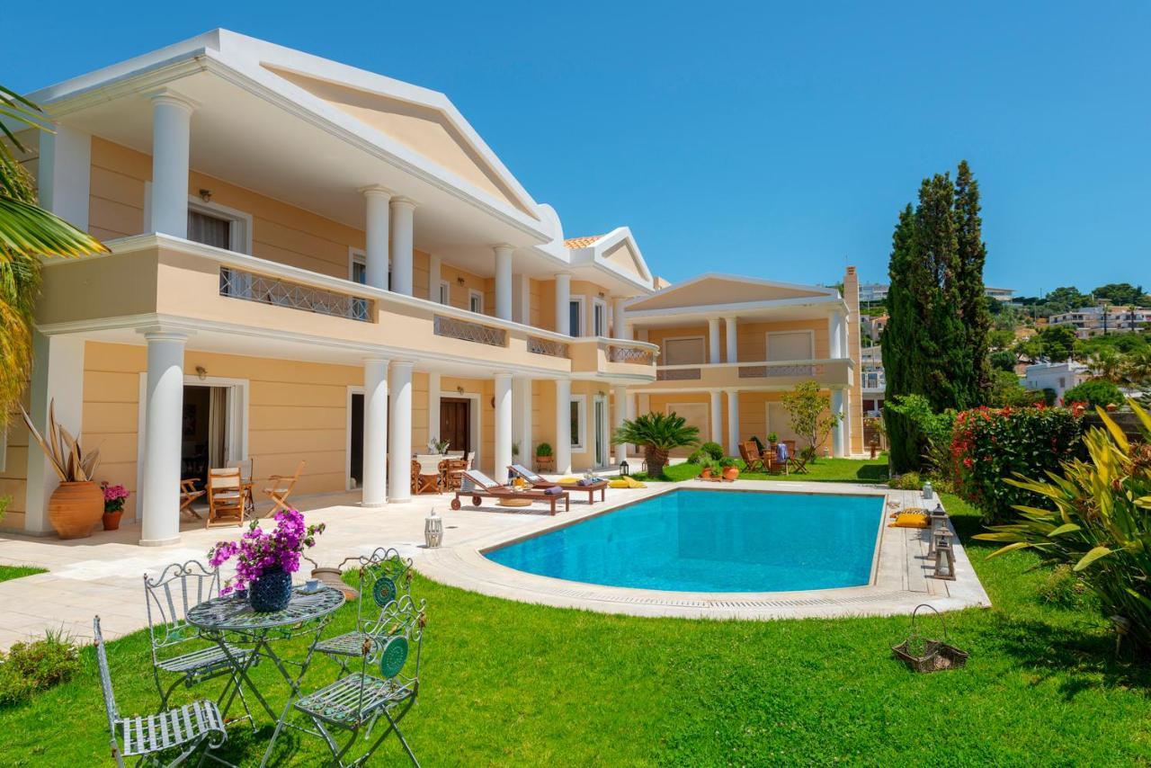The Painters Luxurious Villa Anavyssos Buitenkant foto